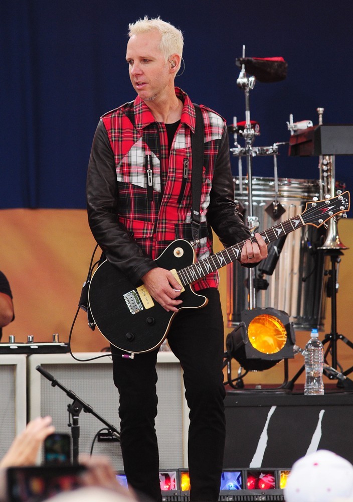 Tom Dumont;No Doubt;<br>No Doubt Perform Live as Part of Good Morning America's Summer Concert Series