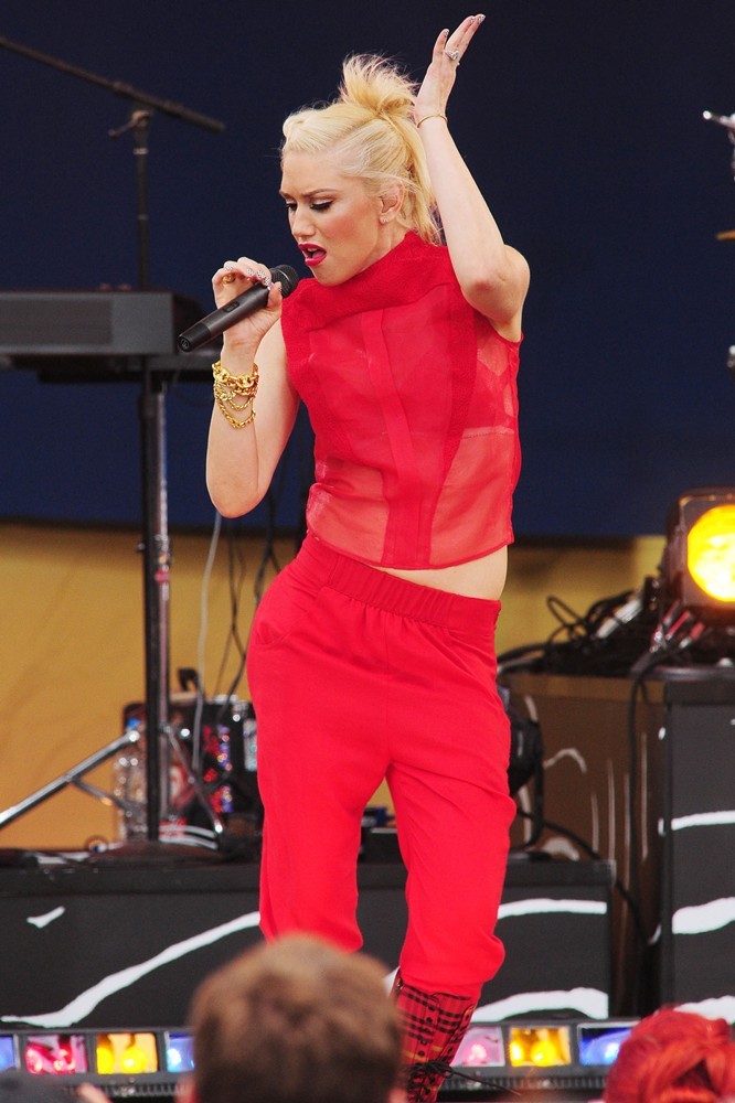 Gwen Stefani;No Doubt;<br>No Doubt Perform Live as Part of Good Morning America's Summer Concert Series