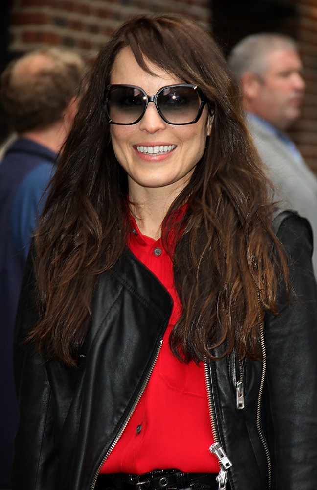 Noomi Rapace;<br>Celebrities Arriving for The Late Show with David Letterman
