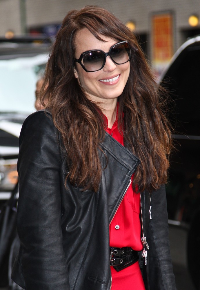 Noomi Rapace;<br>Celebrities Arriving for The Late Show with David Letterman