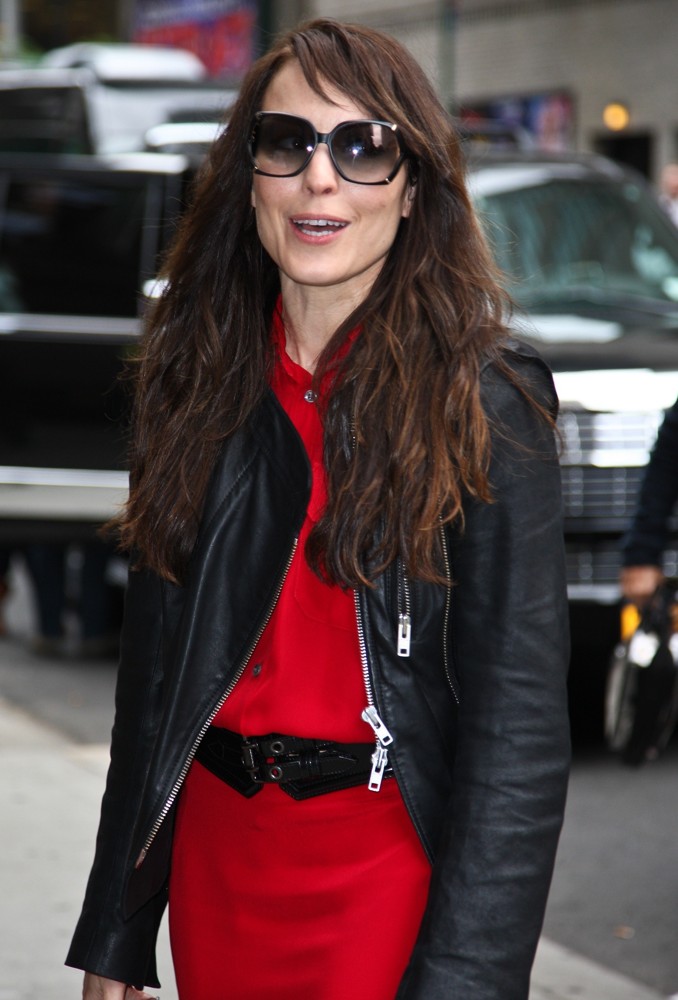 Noomi Rapace;<br>Celebrities Arriving for The Late Show with David Letterman
