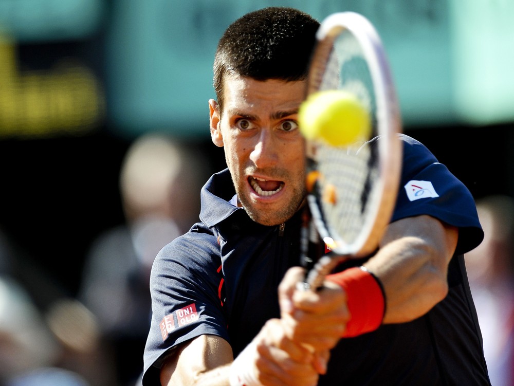 Novak Djokovic;<br>The 2012 French Open Men's Final