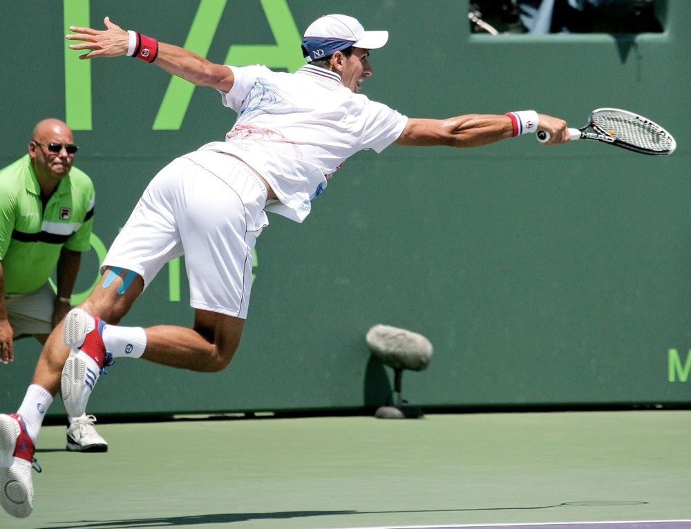 Novak Djokovic;<br>The Men's Final on Day 14 of The Sony Ericsson Open