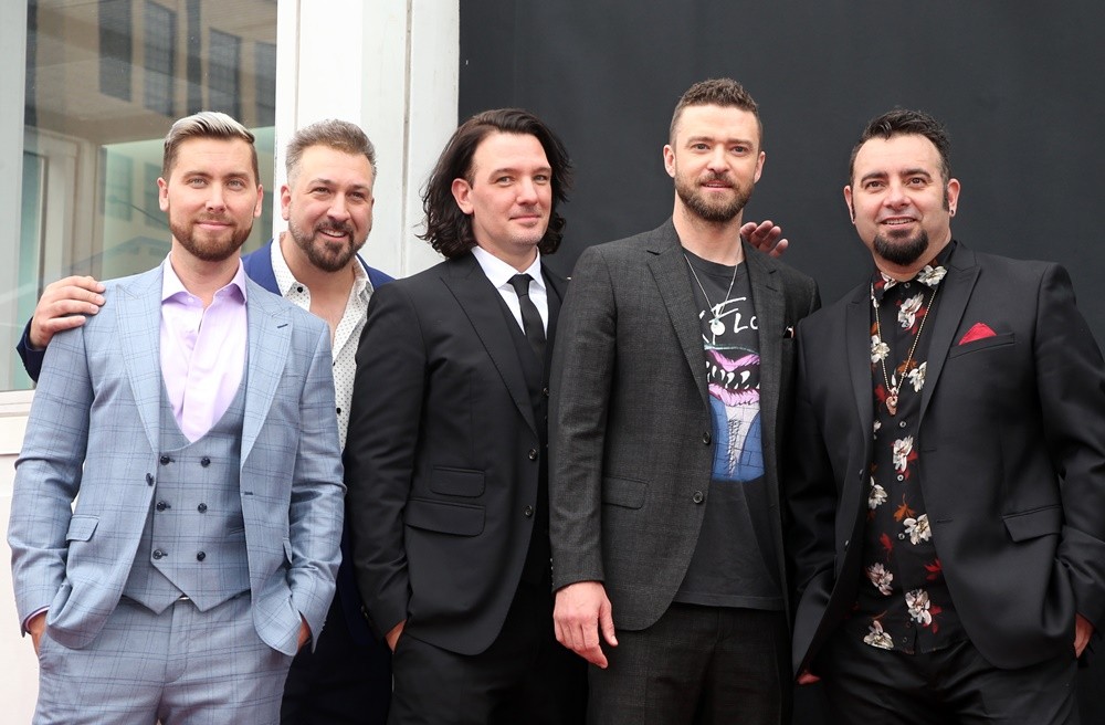 NSYNC, Lance Bass, Joey Fatone, JC Chasez, Justin Timberlake, Chris Kirkpatrick<br>NSYNC Honored with Star on The Hollywood Walk of Fame