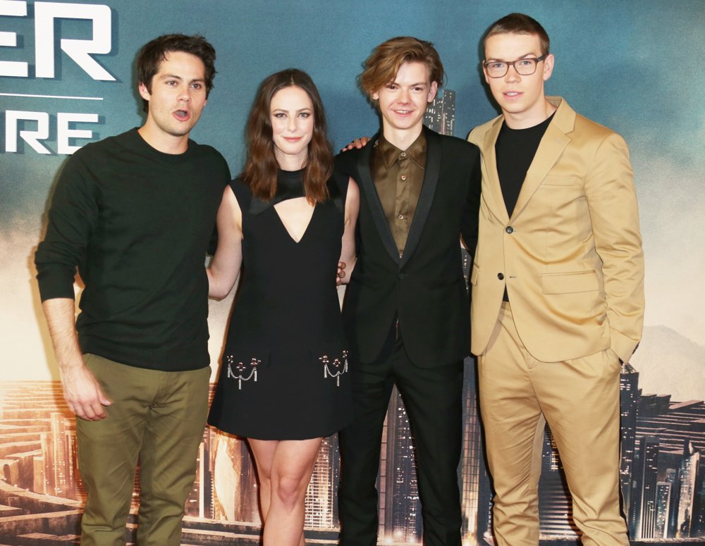 Dylan O'Brien, Kaya Scodelario, Thomas Sangster, Will Poulter<br>UK Fan Screening of Maze Runner: The Death Cure - Arrivals