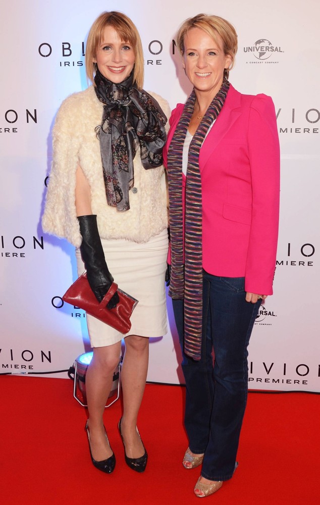 Aisling O'Loughlin;Sybil Mulcahy;<br>The Irish Premiere of Oblivion - Inside Arrivals