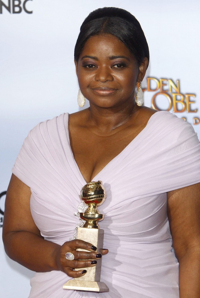 Octavia Spencer;<br>The 69th Annual Golden Globe Awards - Press Room