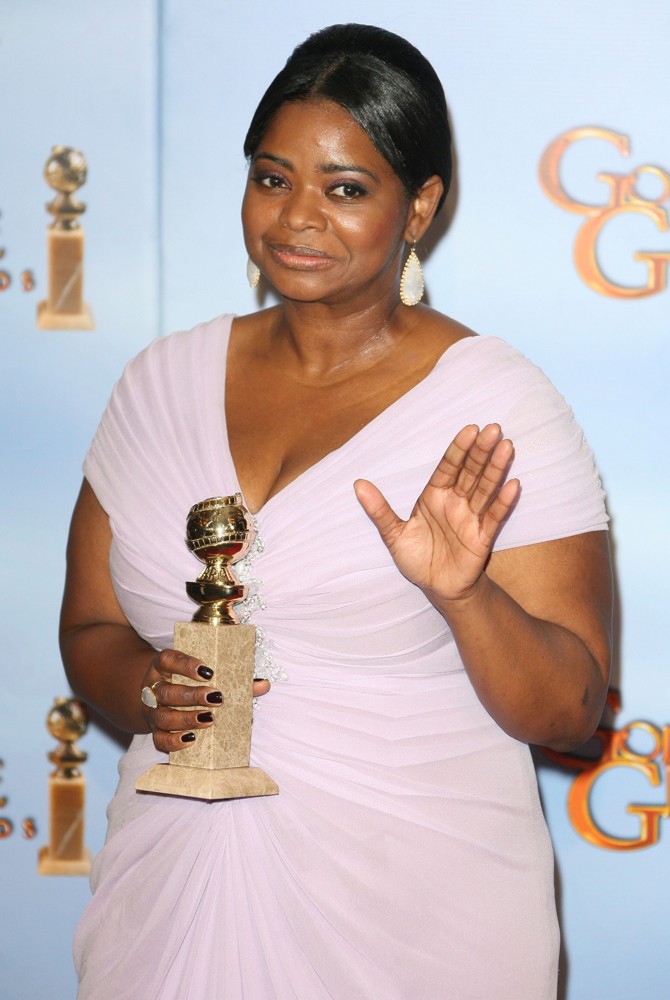 Octavia Spencer;<br>The 69th Annual Golden Globe Awards - Press Room