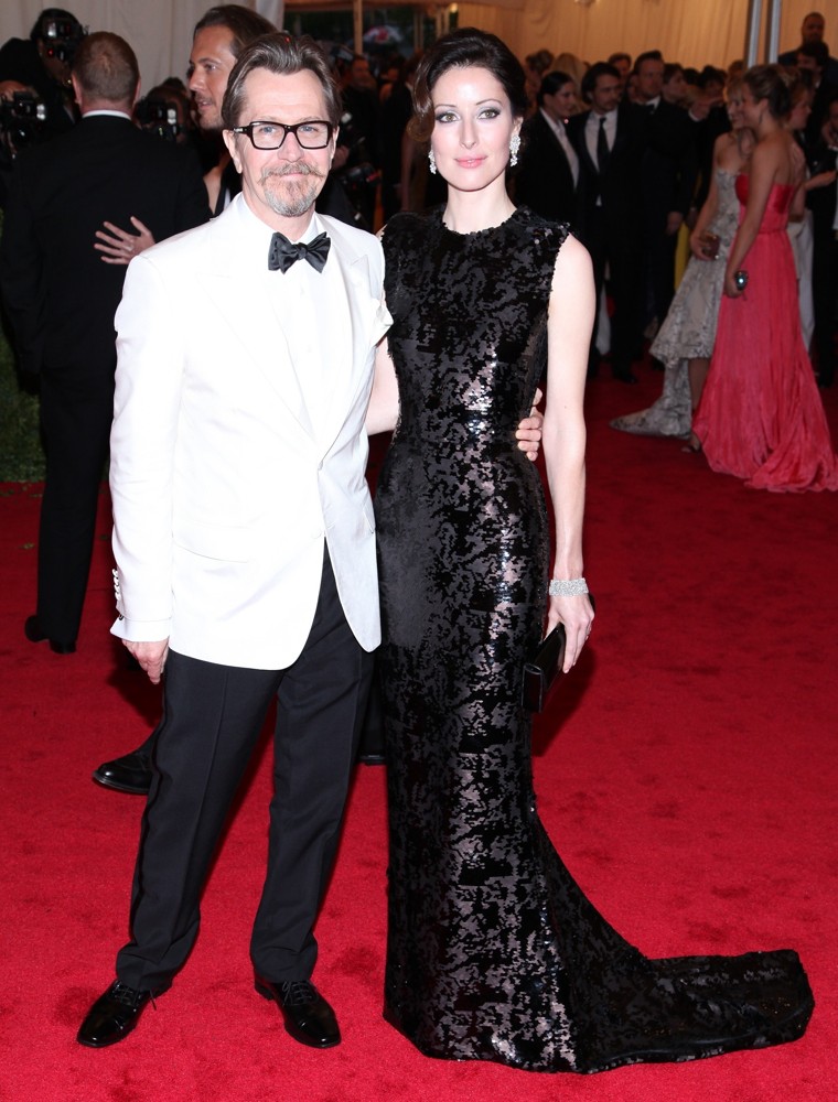 Gary Oldman;Alexandra Edenborough;<br>Schiaparelli and Prada Impossible Conversations Costume Institute Gala