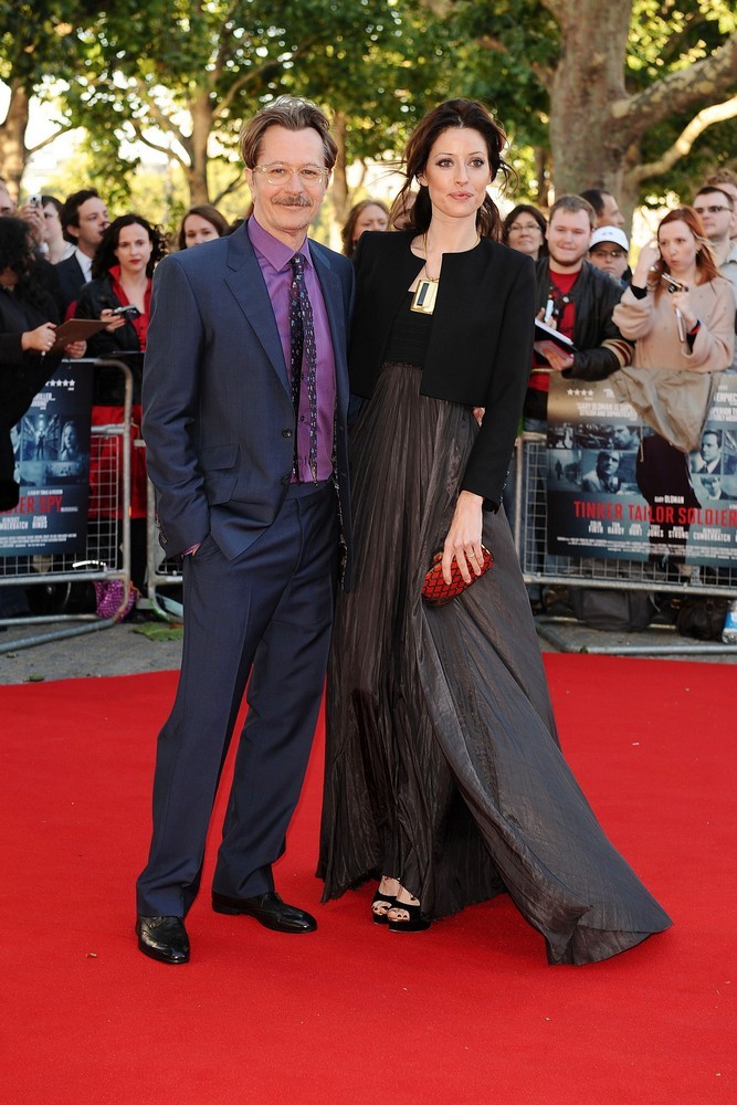 Gary Oldman;Alexandra Edenborough;<br>The Premiere of Tinker, Tailor, Soldier, Spy