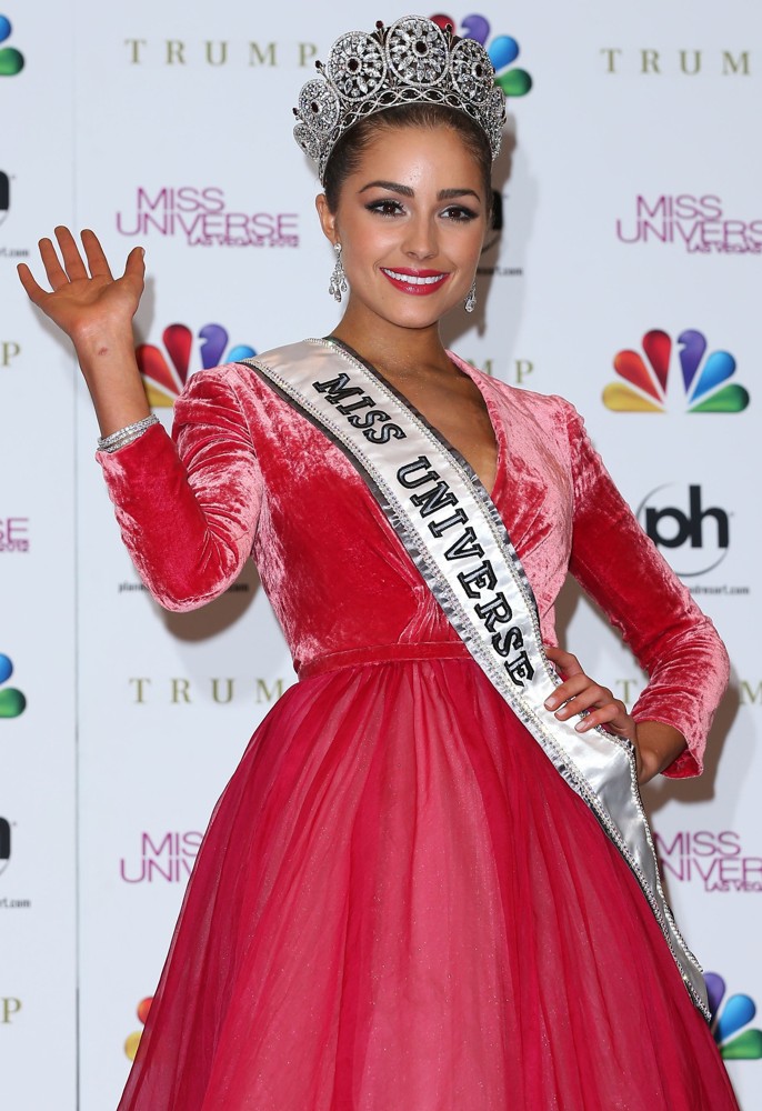 Olivia Culpo;<br>Miss Universe Las Vegas 2012 Press Room