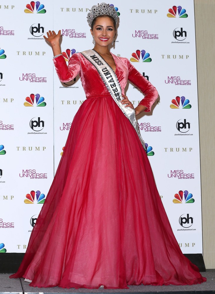 Olivia Culpo;<br>Miss Universe Las Vegas 2012 Press Room