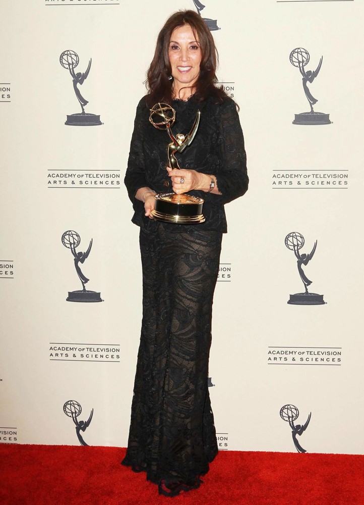 Olivia Harrison;<br>2012 Creative Arts Emmy Awards - Press Room