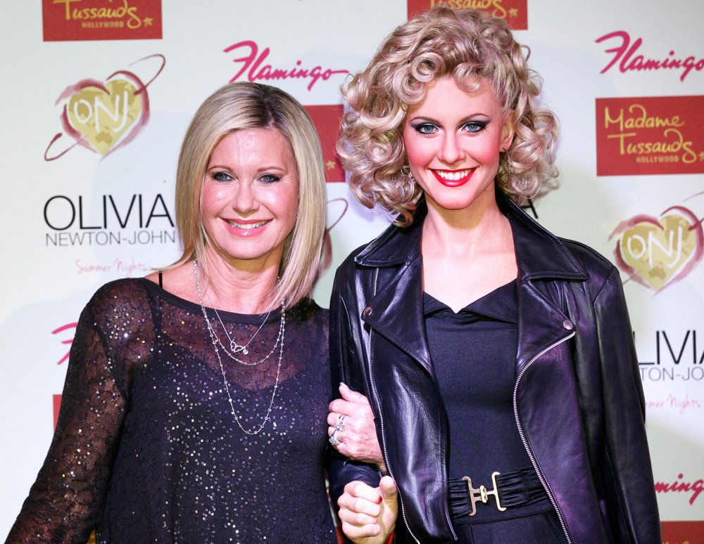 Olivia Newton-John;<br>Olivia Newton-John Wax Figure Unveiling
