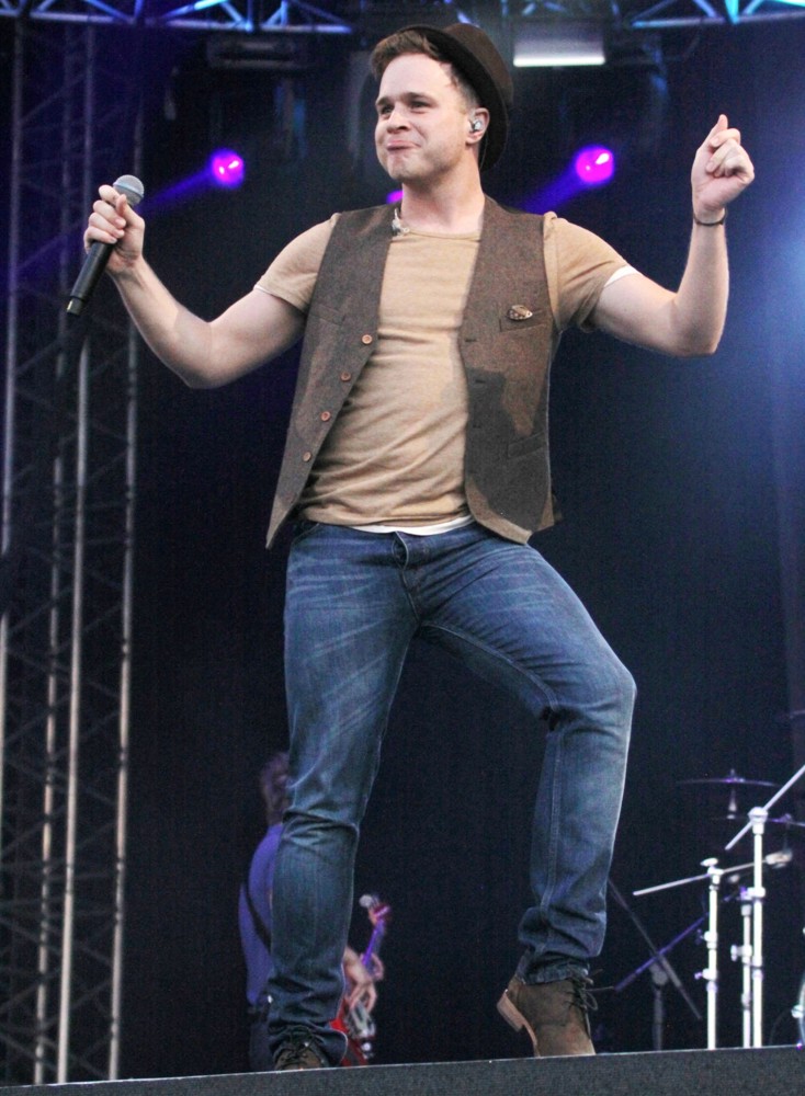 Olly Murs;<br>Diana Vickers Performs at The Lytham Proms