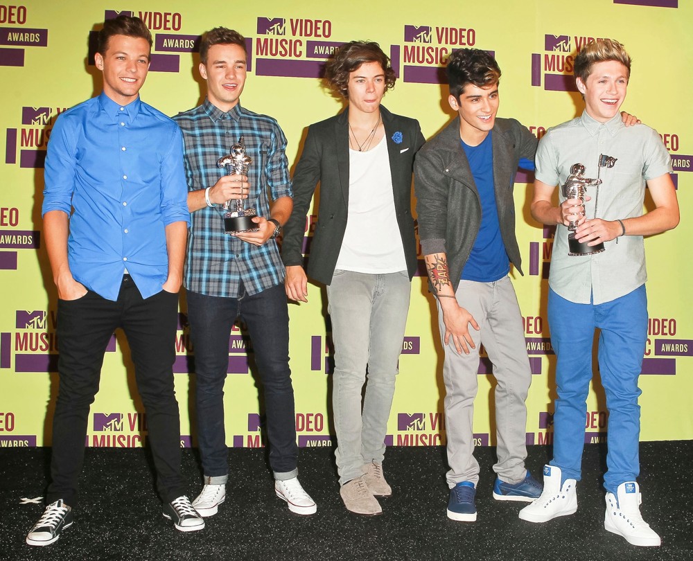 One Direction;<br>2012 MTV Video Music Awards - Press Room