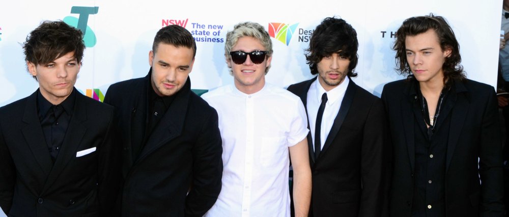 One Direction;<br>28th Annual ARIA Awards - Arrivals