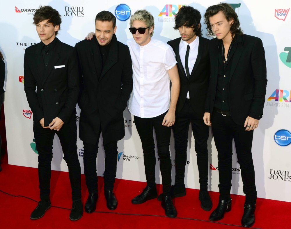 One Direction;<br>28th Annual ARIA Awards - Arrivals