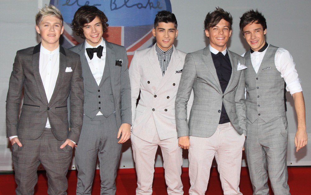 One Direction;<br>The BRIT Awards 2012 - Arrivals
