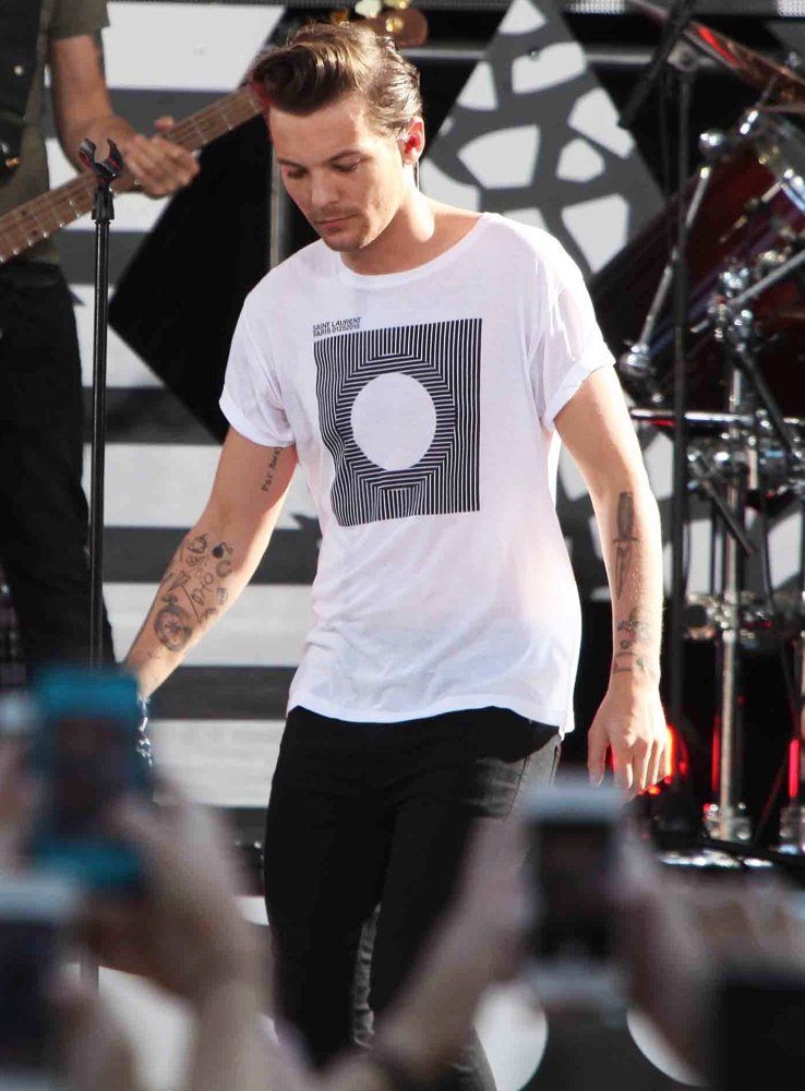 Louis Tomlinson;One Direction;<br>Good Morning America Summer Concert Series Presents One Direction