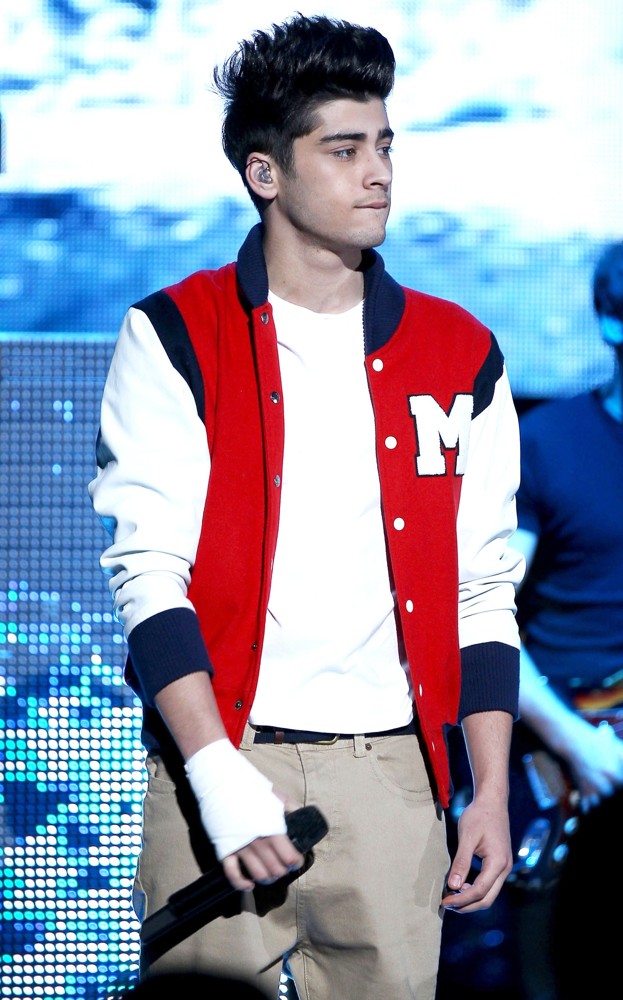 Zayn Malik;One Direction;<br>One Direction Perform Live for The Theatre of Performing Arts