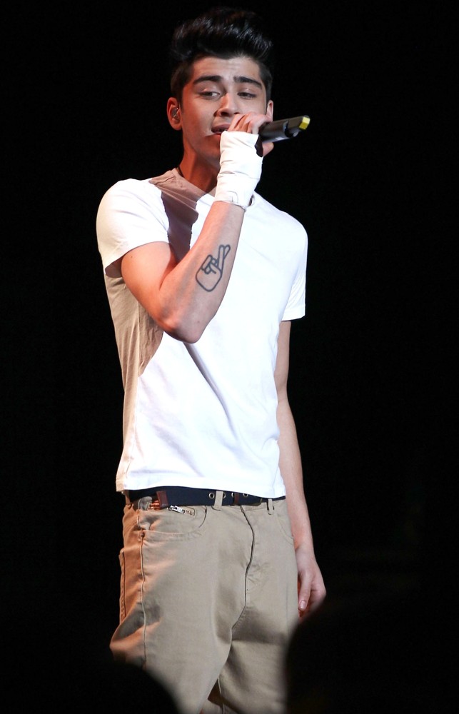 Zayn Malik;One Direction;<br>One Direction Perform Live for The Theatre of Performing Arts