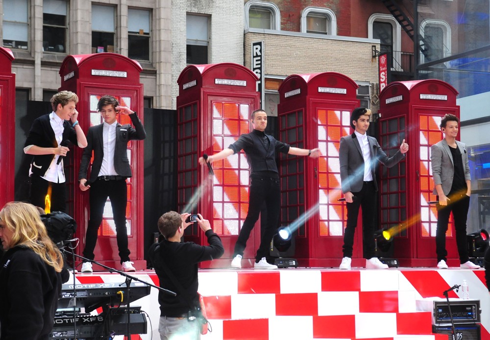 One Direction;<br>One Direction Performing Live on The Today Show