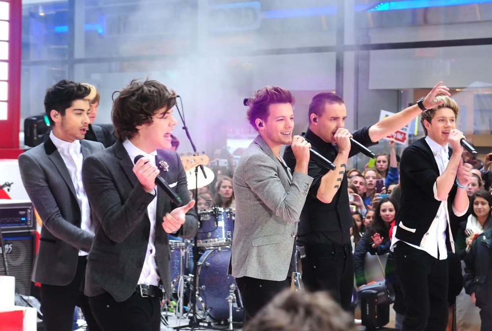 One Direction;<br>One Direction Performing Live on The Today Show