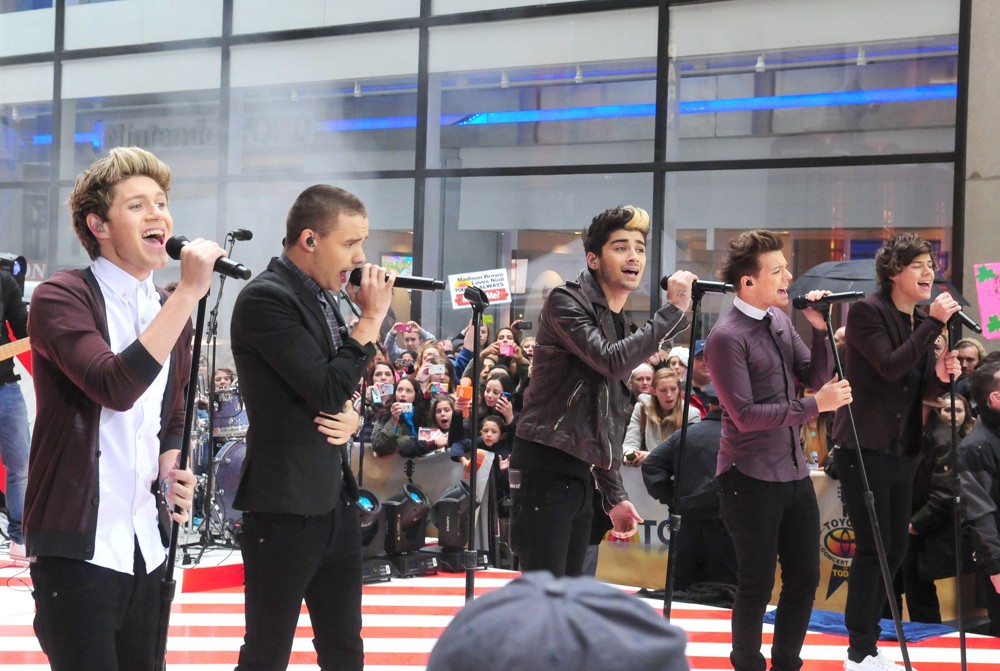 One Direction;<br>One Direction Performing Live on The Today Show
