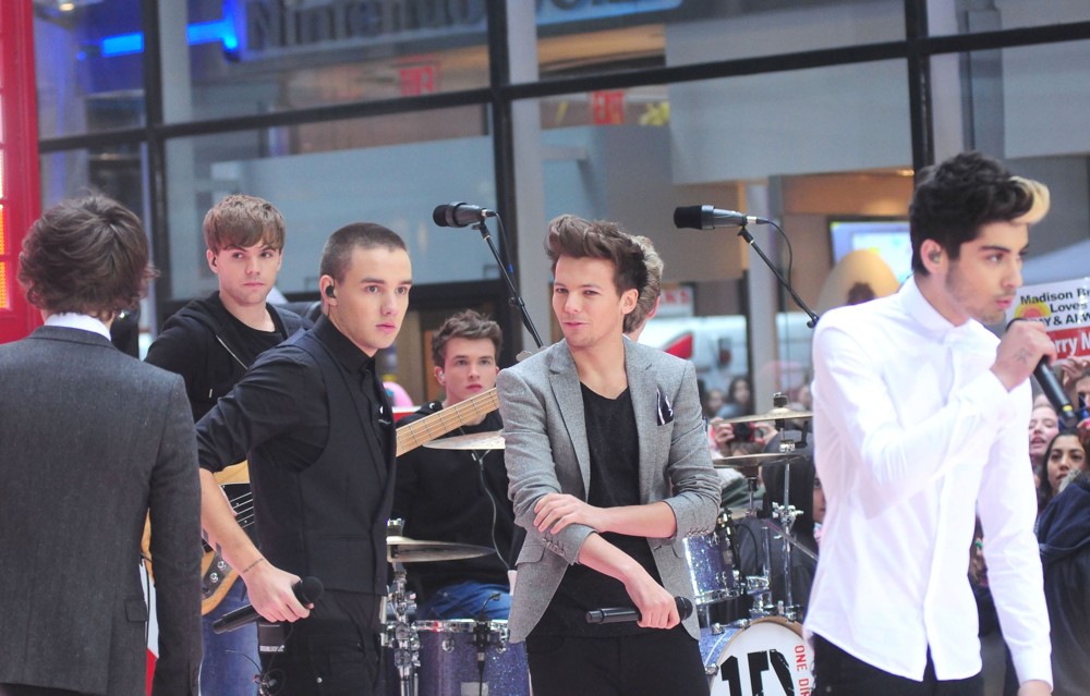 One Direction;<br>One Direction Performing Live on The Today Show