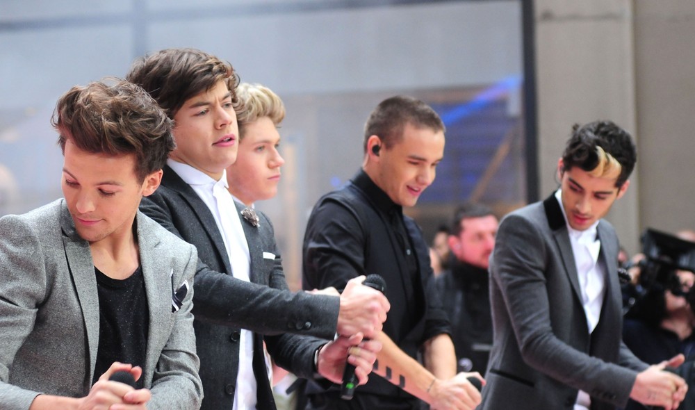 One Direction;<br>One Direction Performing Live on The Today Show