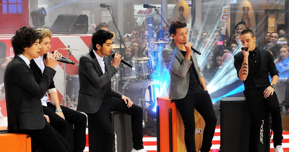 One Direction;<br>One Direction Performing Live on The Today Show