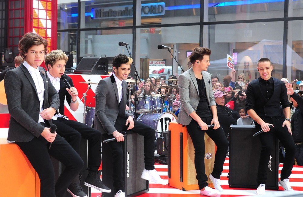 One Direction;<br>One Direction Performing Live on The Today Show