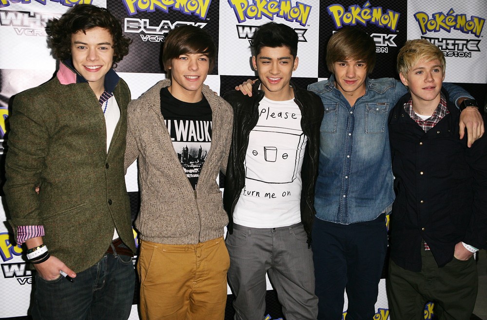 One Direction;<br>Pokemon Black and White Launch Party - Arrivals