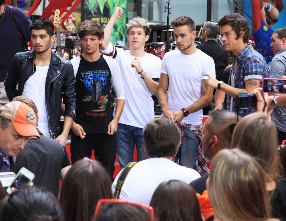 One Direction;<br>One Direction Perform on The Today Show as Part of Their NBC Toyota Concert Series