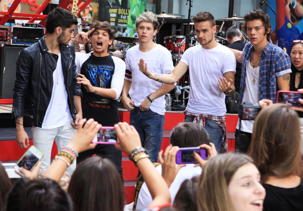 One Direction;<br>One Direction Perform on The Today Show as Part of Their NBC Toyota Concert Series