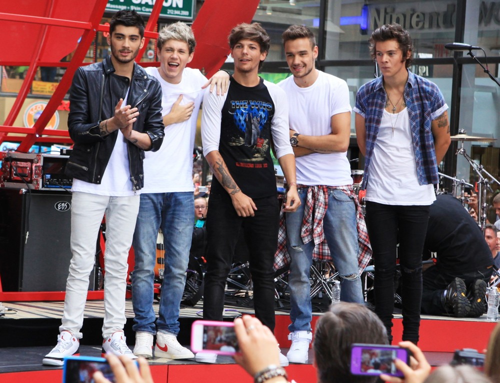 One Direction;<br>One Direction Perform on The Today Show as Part of Their NBC Toyota Concert Series