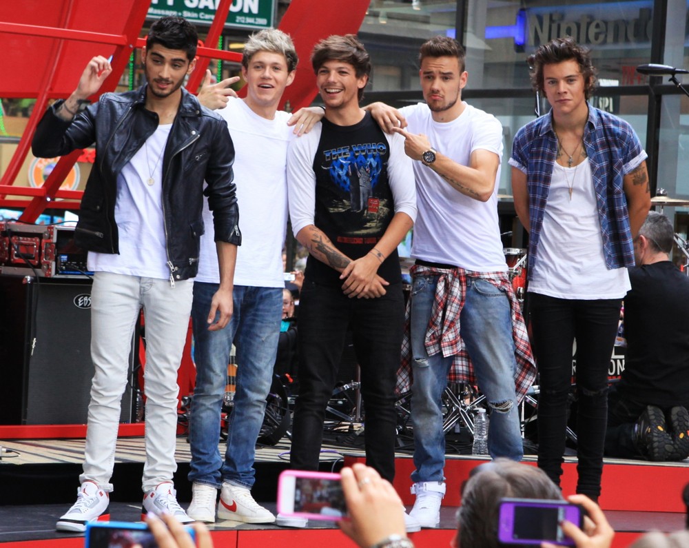 One Direction;<br>One Direction Perform on The Today Show as Part of Their NBC Toyota Concert Series