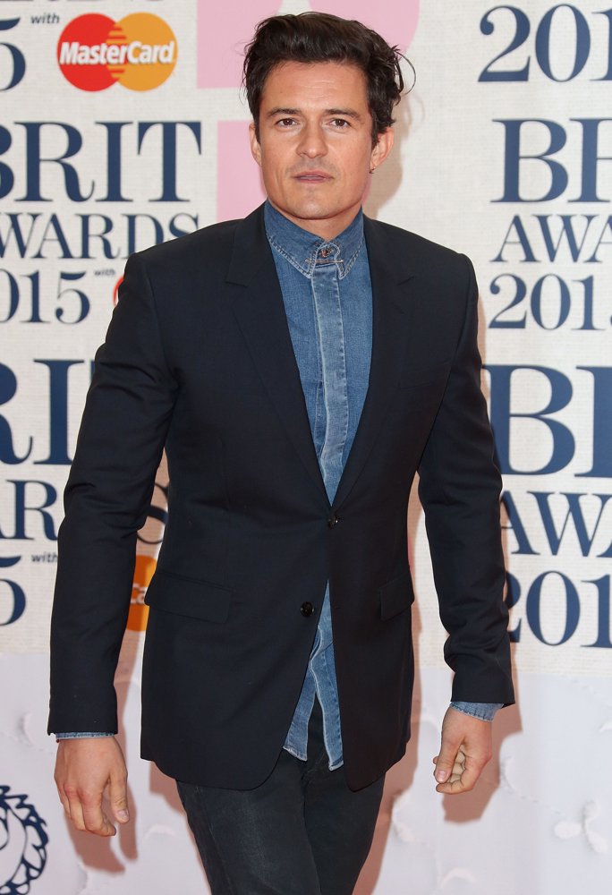 Orlando Bloom;<br>The Brit Awards 2015 - Arrivals