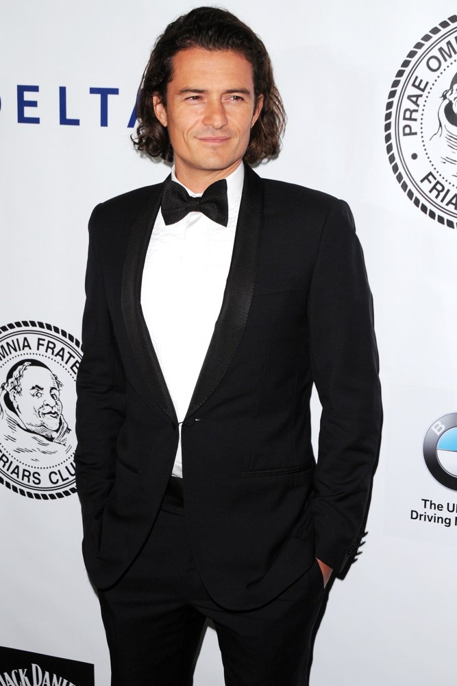 Orlando Bloom;<br>Friars Foundation Gala Honoring Robert De Niro and Carlos Slim - Red Carpet Arrivals