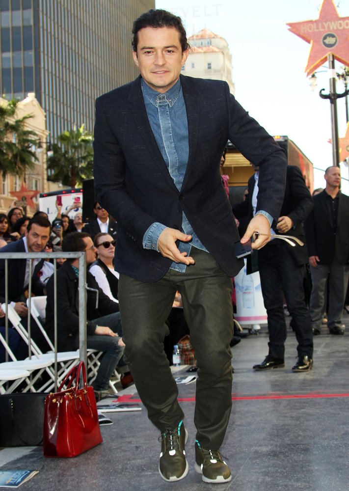 Orlando Bloom;<br>Peter Jackson Honored with A Star on The Hollywood Walk of Fame