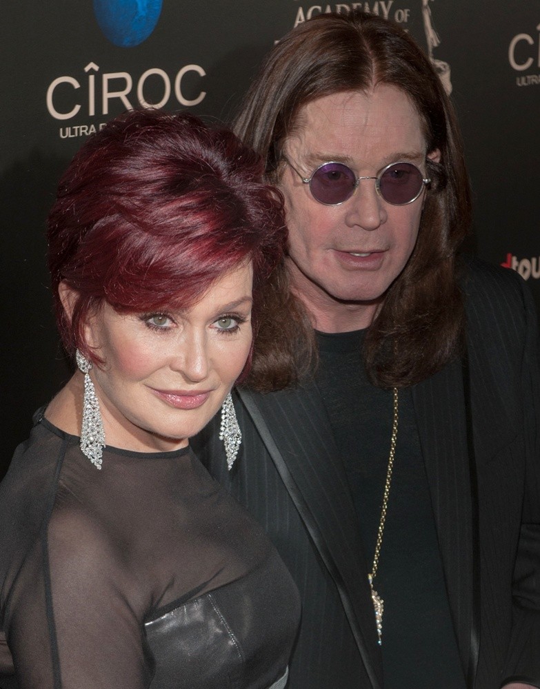 Sharon Osbourne;Ozzy Osbourne;<br>The 40th Annual Daytime Emmy Awards - Arrivals