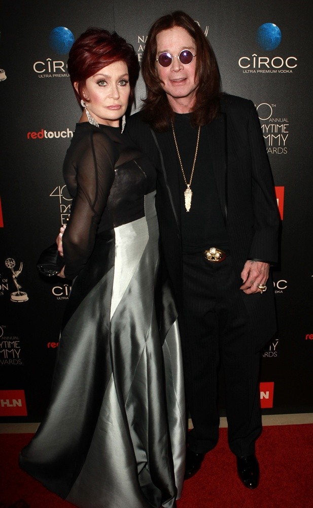 Sharon Osbourne;Ozzy Osbourne;<br>The 40th Annual Daytime Emmy Awards - Arrivals