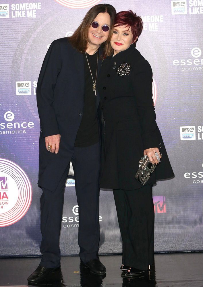 Ozzy Osbourne;Sharon Osbourne;<br>MTV Europe Music Awards 2014 - Arrivals