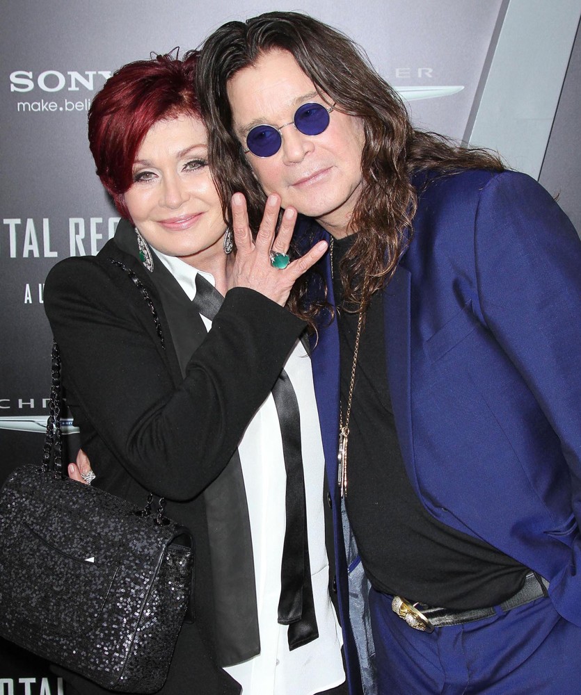 Sharon Osbourne;Ozzy Osbourne;<br>Los Angeles Premiere of Total Recall