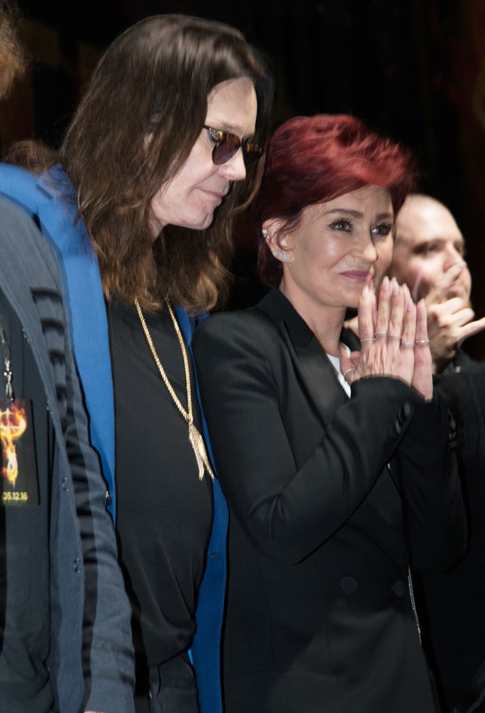 Ozzy Osbourne;Sharon Osbourne;<br>Press Conference for Ozzfest Meets Knotfest
