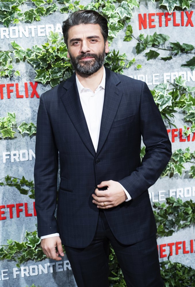 Oscar Isaac;<br>Triple Frontier Madrid Premiere