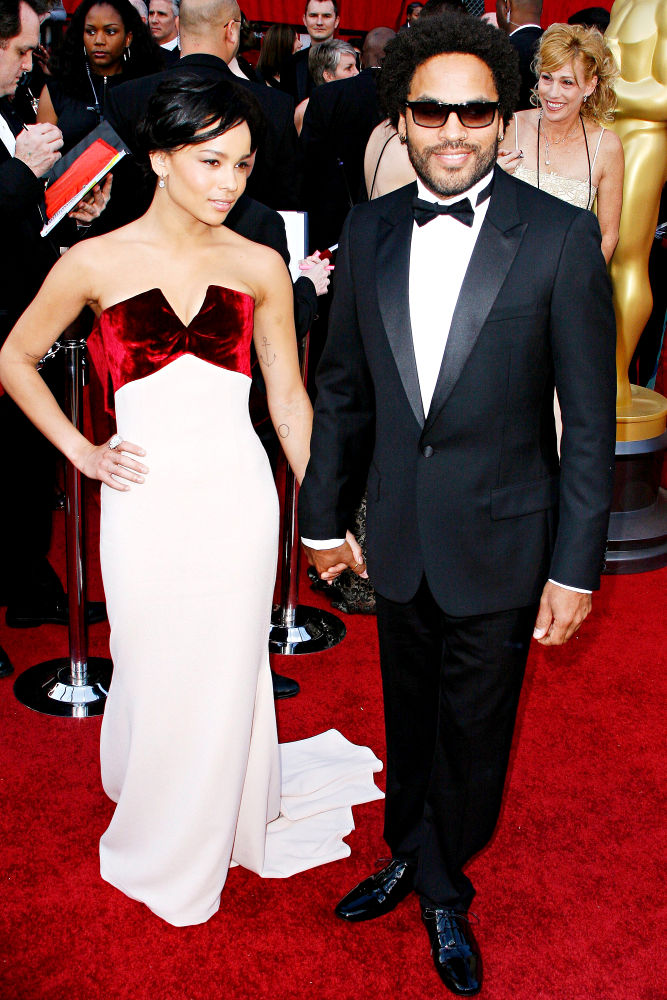 Lenny Kravitz;Zoe Kravitz;<br>The 82nd Annual Academy Awards (Oscars) - Arrivals
