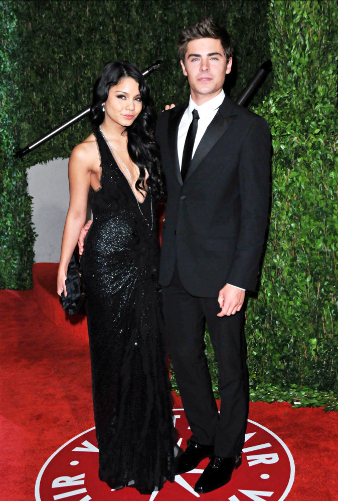 Vanessa Hudgens;Zac Efron;<br>The 82nd Annual Academy Awards (Oscars) - Vanity Fair Party - Arrivals