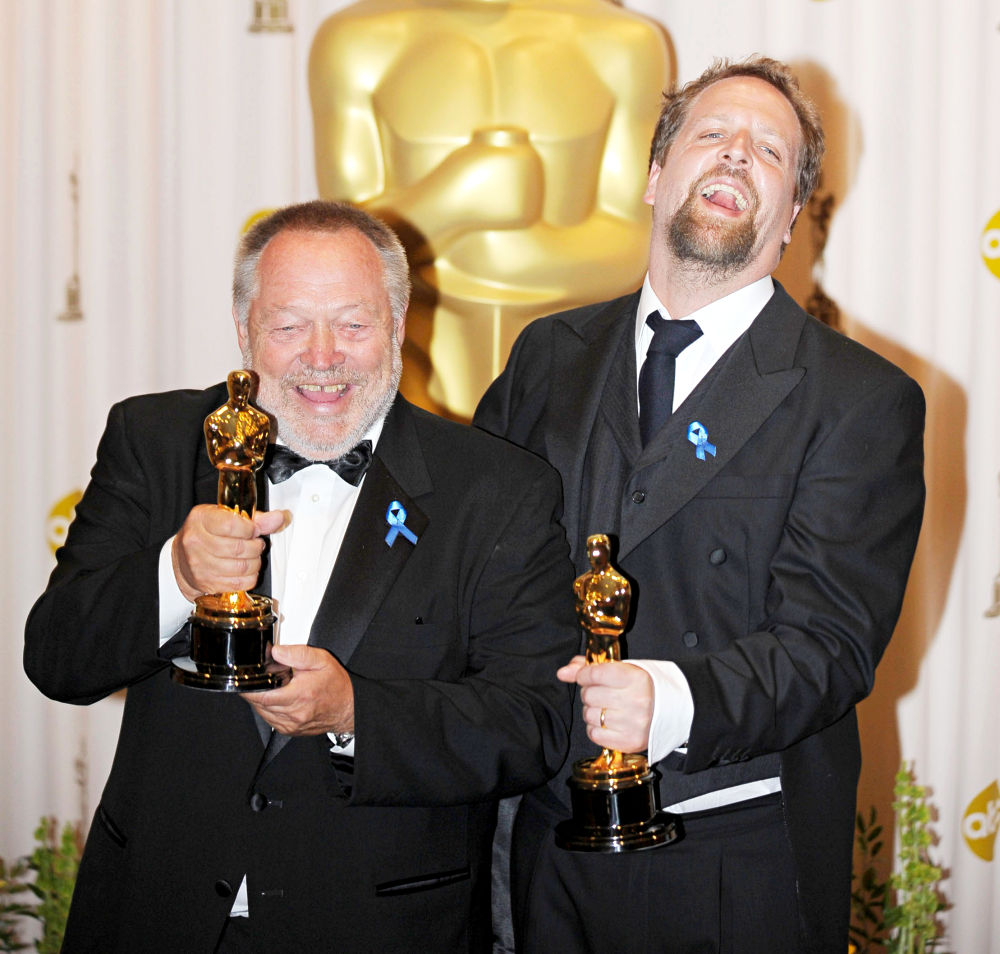 Joachim Back;Tivi Magnusson;<br>The 82nd Annual Academy Awards (Oscars) - Press Room